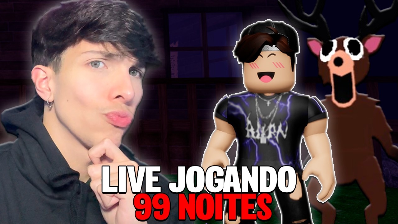 JOGANDO ROBLOX COM VOCÊS!
