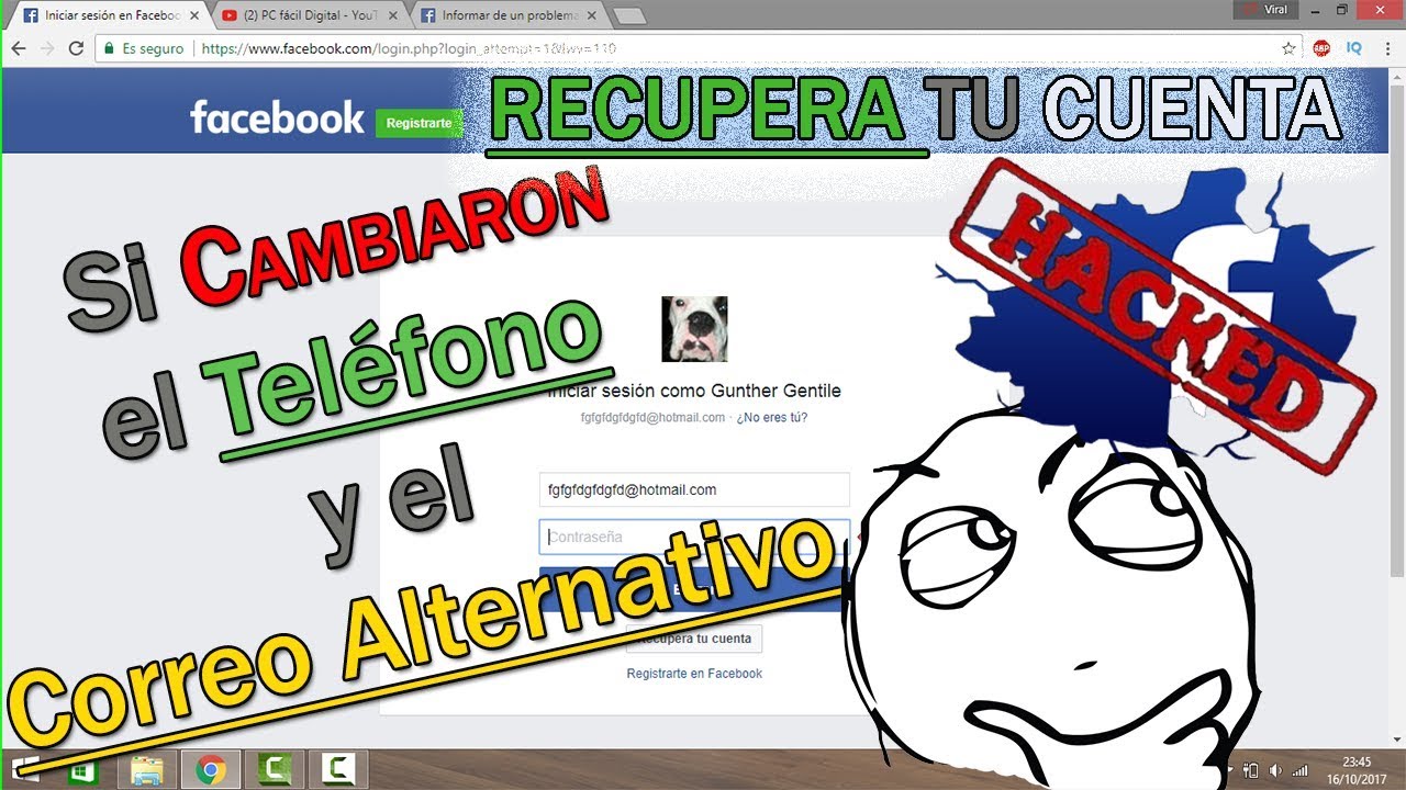 Recuperar Cuenta de Facebook sin Correo, sin Teléfono y sin Contraseña | PROBLEMA SOLUCIONADO |