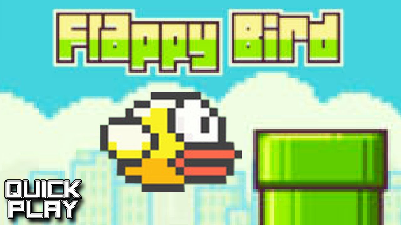 Quick Play - Flappy Bird - Infuriating and Addicting Game for iOS and Android Mobile Platforms