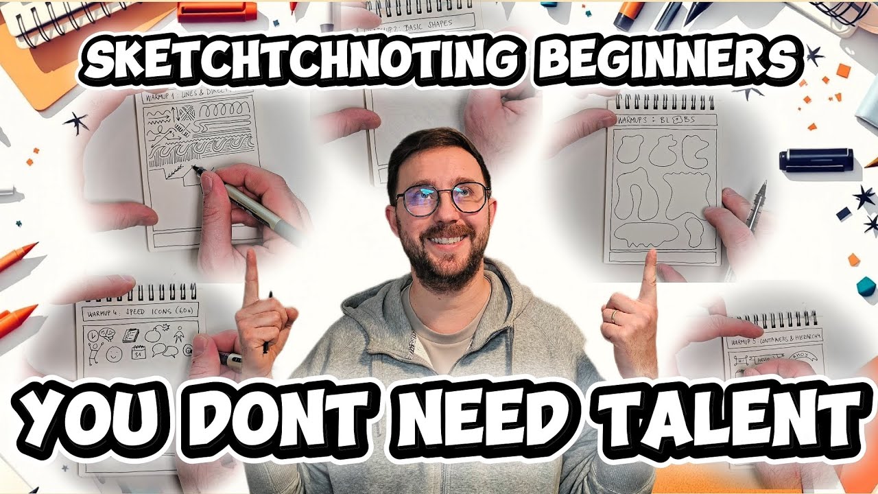 5 Sketchnote Warmups That Make Drawing Feel Easy