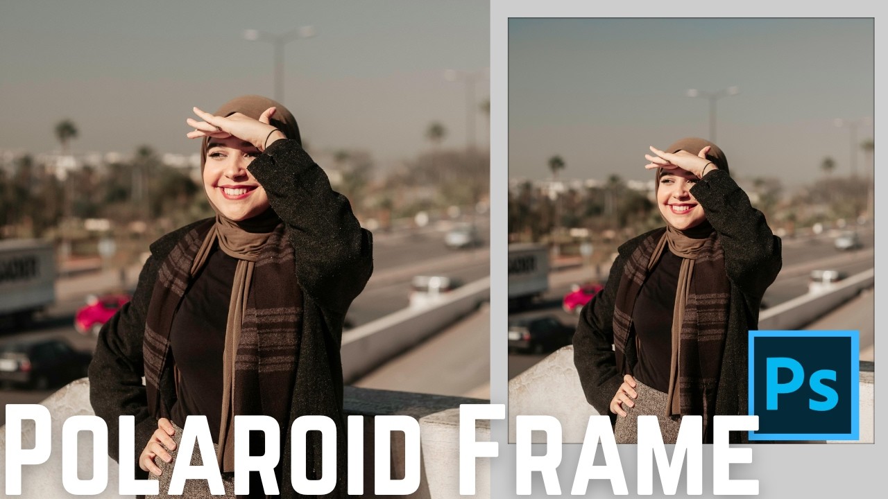 How to Add Polaroid Frame on Images in Photoshop