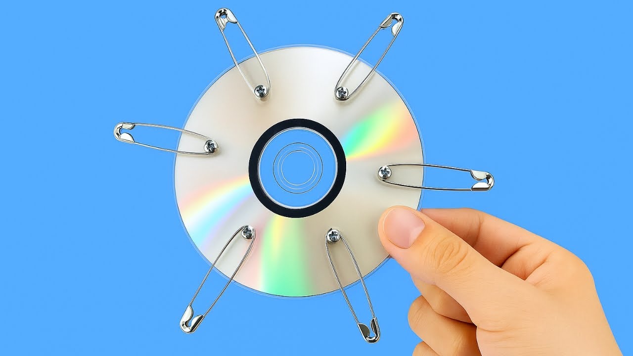 Как сделать антенну в 5 раз мощнее, используя только CD и булавку — попробуйте прямо сейчас!