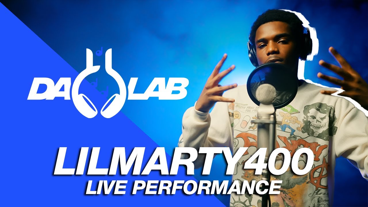 LilMarty400 "No Picks" l Da Lab Live MIC Performance