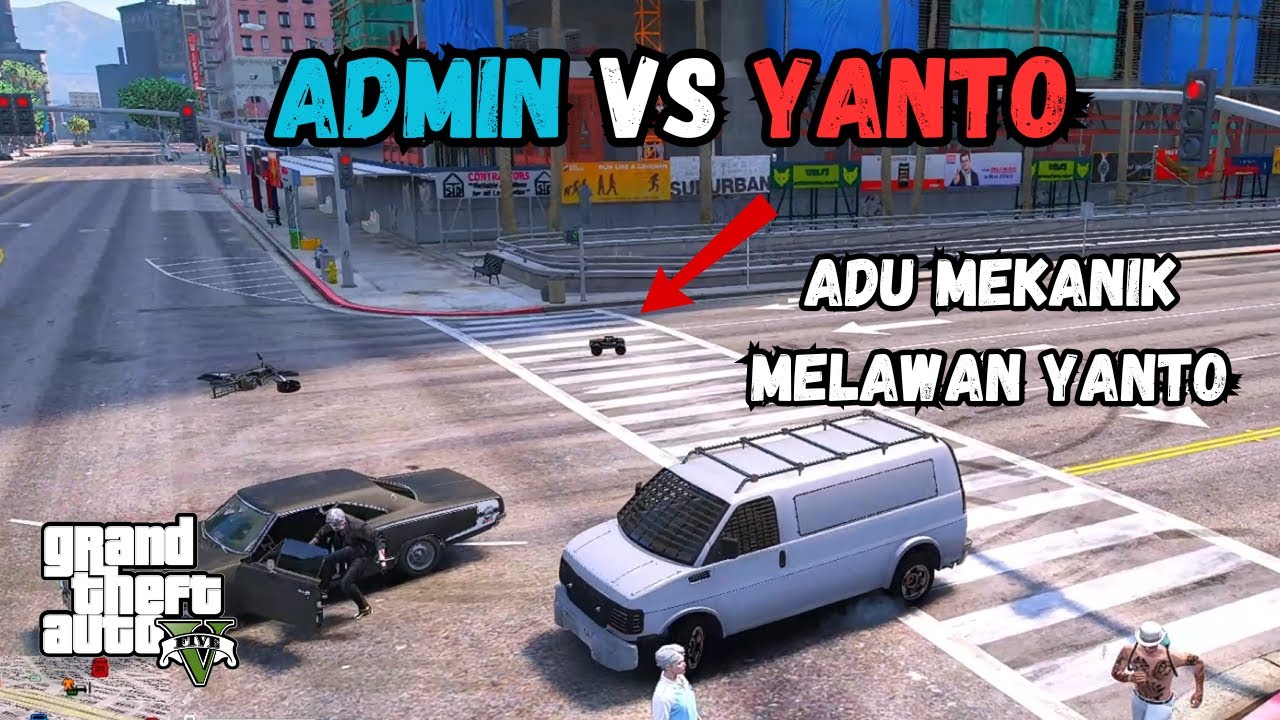 ADU MEKANIK DENGAN YANTO - GTA V ROLEPLAY