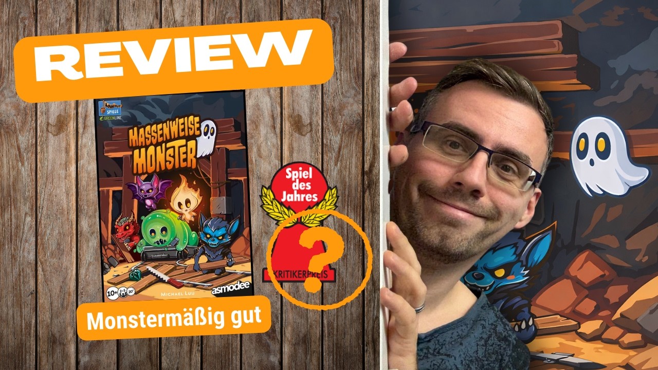 #Review - Massenweise Monster (Lookout 2026) | Cooles Legespiel