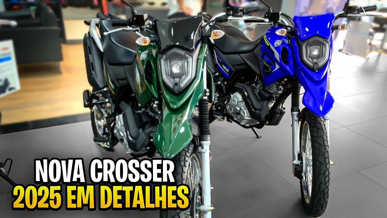 FUI CONHECER A NOVA CROSSER 2025 (vale a pena comprar?)