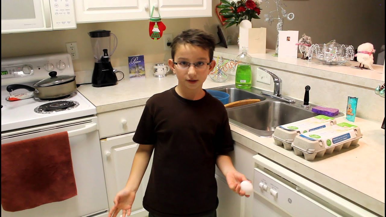 Walk on Eggs - School science Experiment