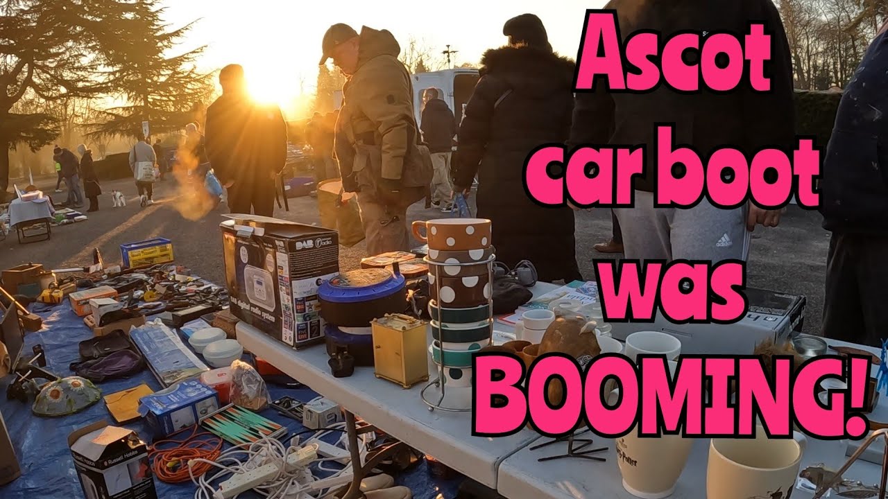 Selling at a new car boot sale and making lots of money!
