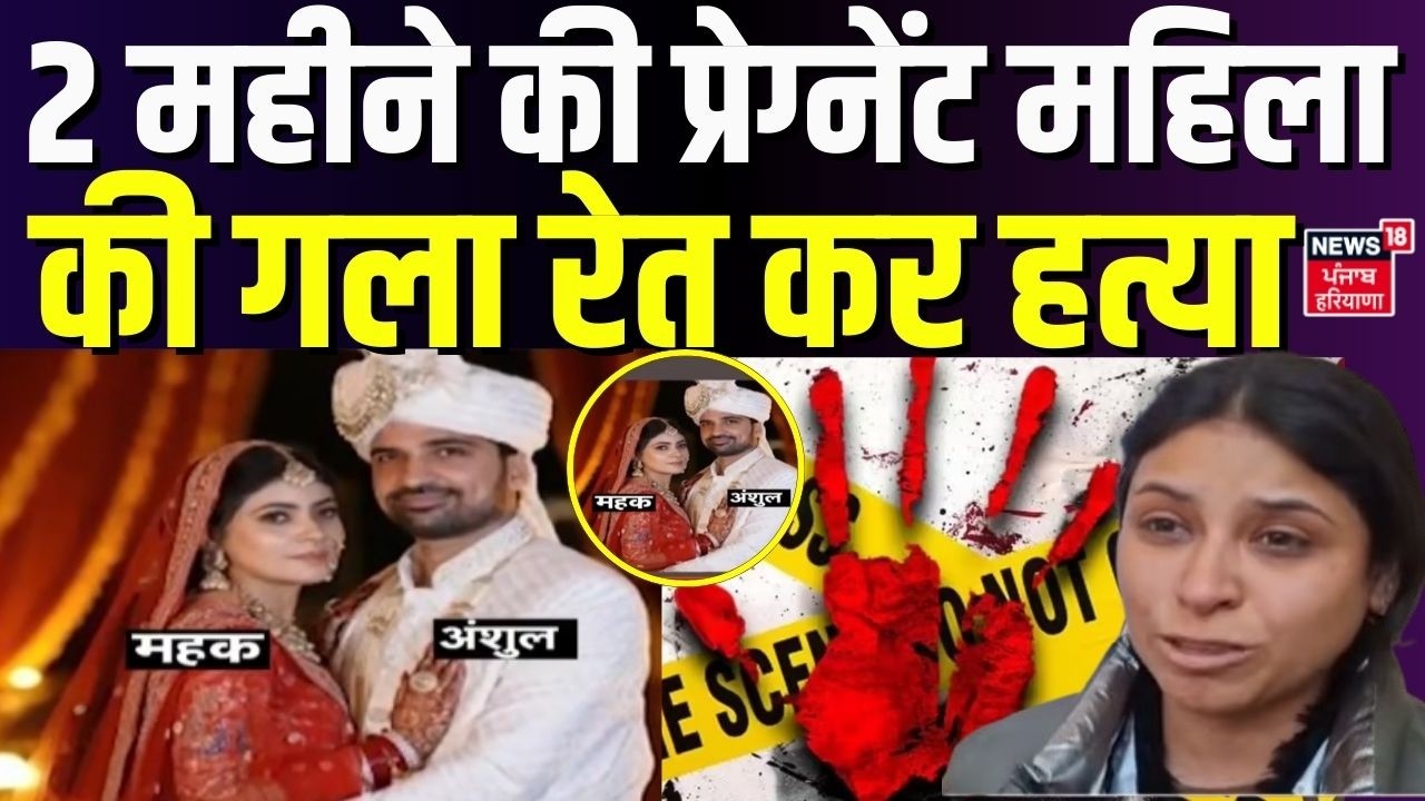 Bahadurgarh Woman Murder | 2 महीने की प्रेग्नेंट महिला की गला रेत कर हत्या | Mehak Murder | Gurugram