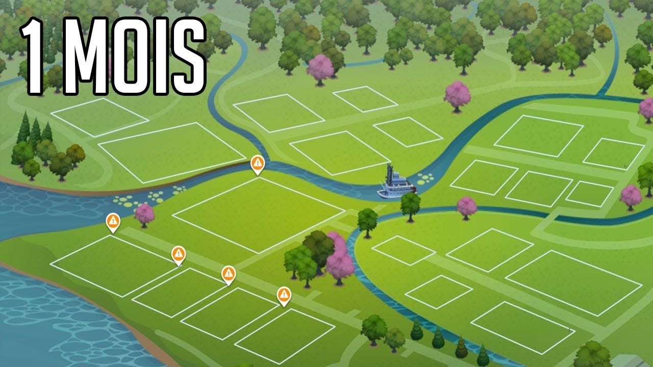 1 MOIS POUR TOUT RECONSTRUIRE - SIMS 4