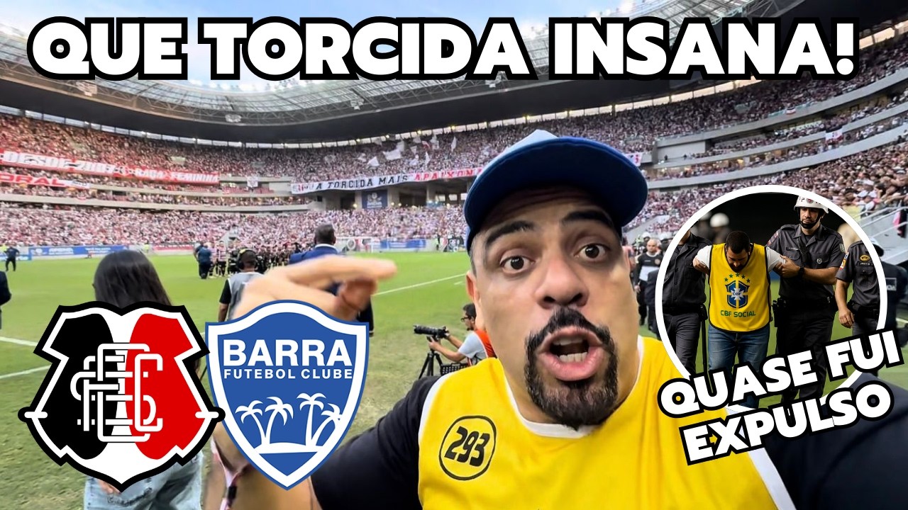 SANTA CRUZ BATE RECORDE DA ARENA PERNAMBUCO - AINDA DÁ PRA VIRAR - SANTA CRUZ 1 x 2 BARRA
