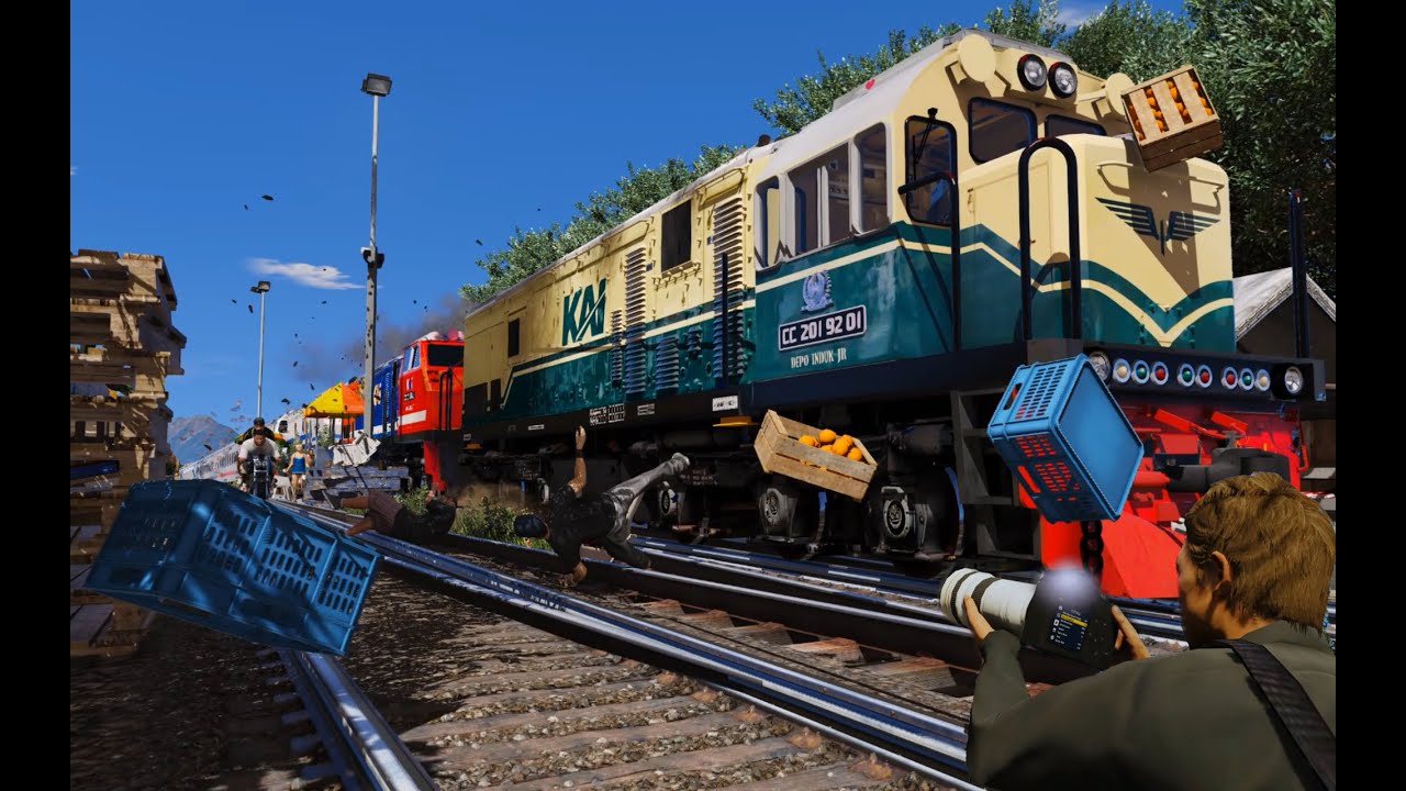 6 KELAKUAN RAILFANS Diluar Nalar Ketika Hunting KERETA API !