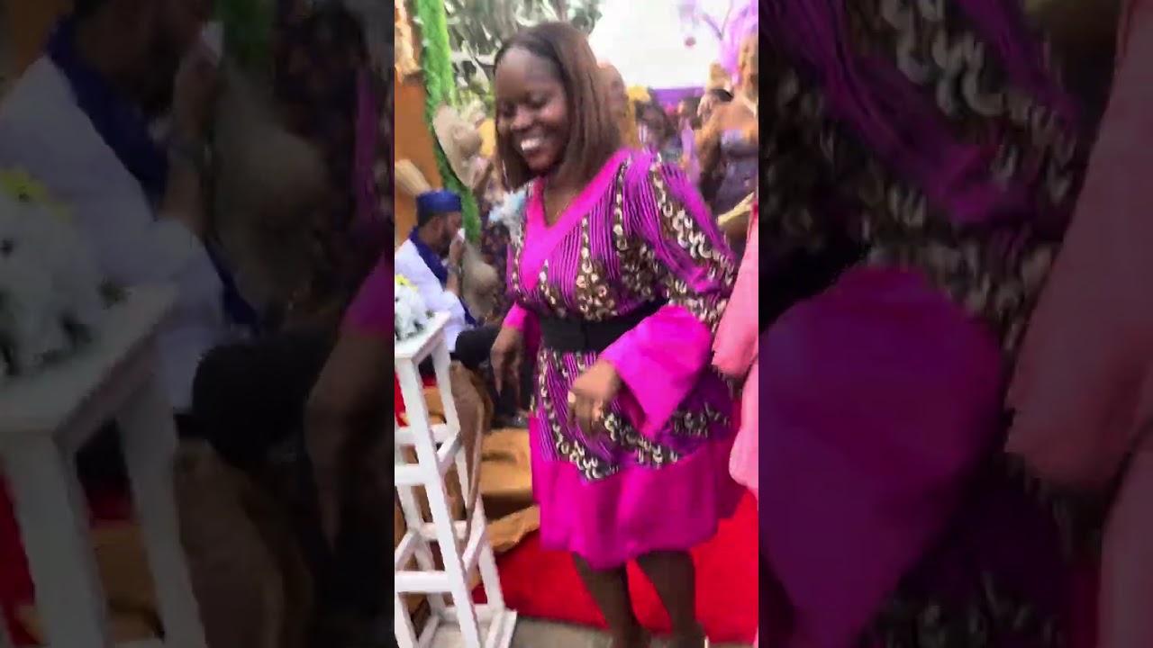 Here come the beautiful bride lead by mc /comedian sunnyyo 08148478949