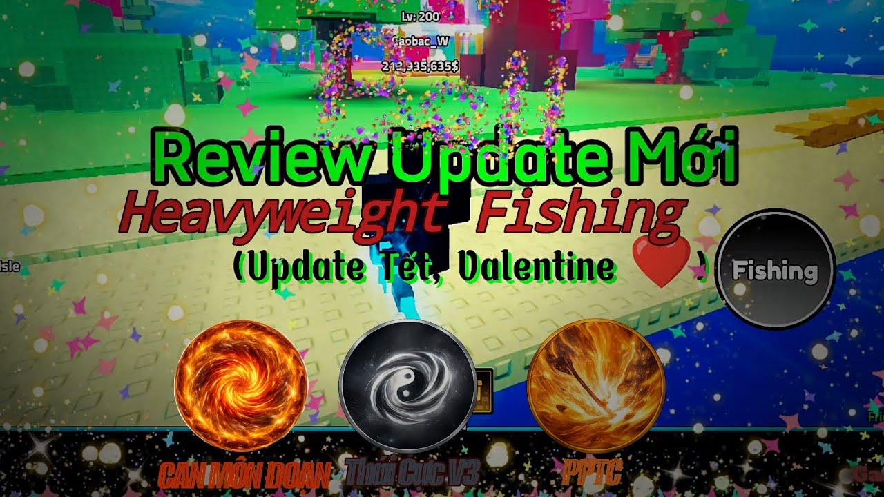 Heavyweight Fishing | Review Update Mới (Tết, Valentine),..
