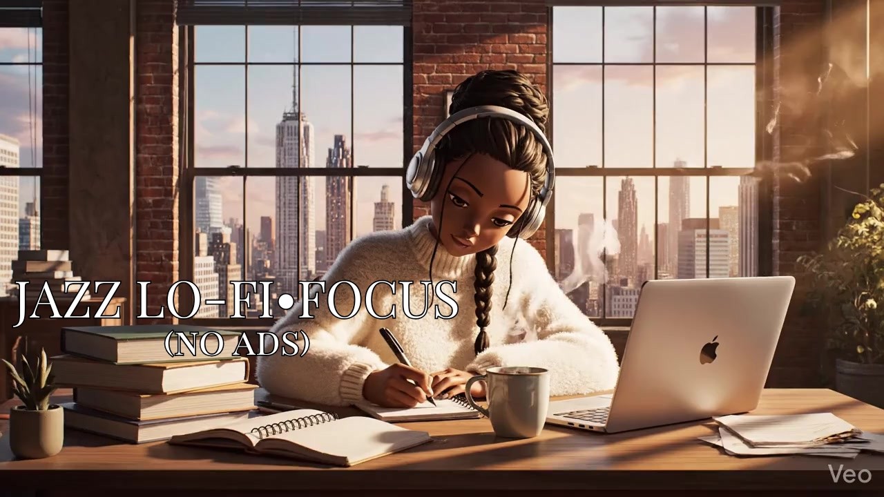 Jazz Lo-Fi for Study, Work & Relaxation ☕ Smooth Beats to Stay Focused
