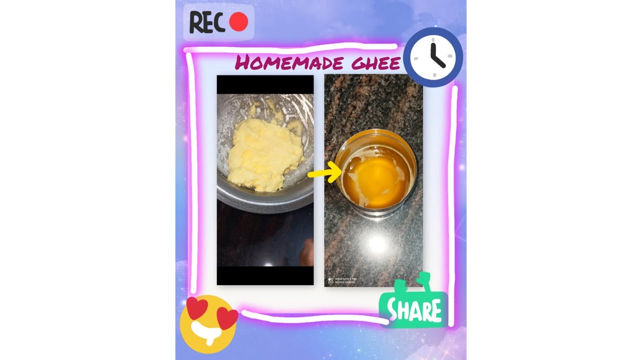 🌟Homemade Ghee Recipe|Pure and Aromatic🌟