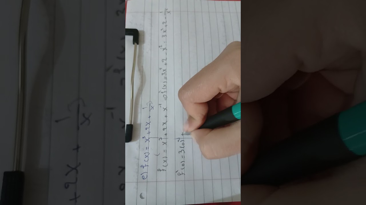 مادة التفاضل و التكامل موضوع قواعد الاشتقاق ص56 الفصل الثاني  المحاضرة 6