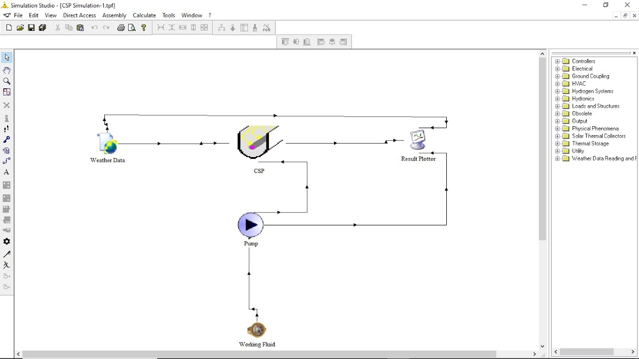 Solar Parabolic Trough Collector Simulation using TRNSYS  Part-1 | Thermal Performance Analysis