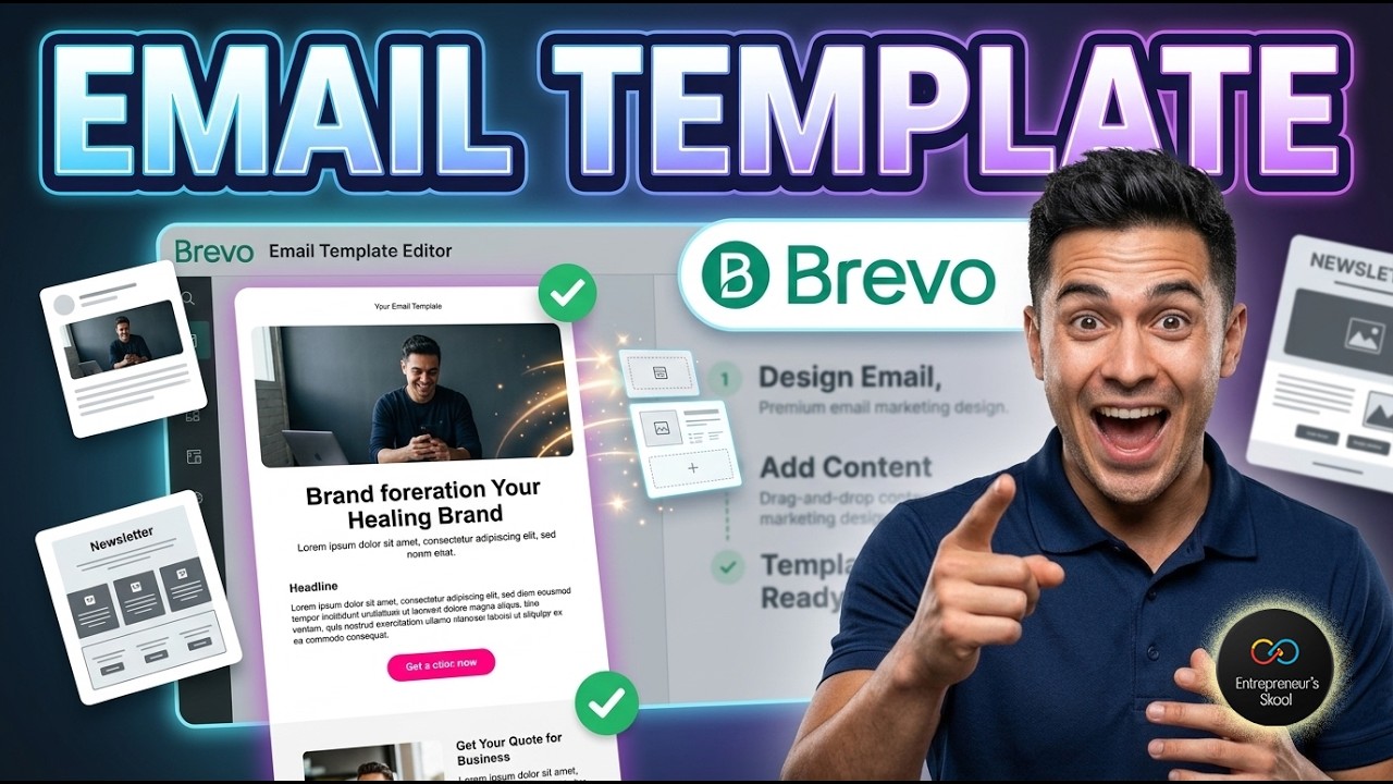 Create An Email Template In Brevo [Simplified]