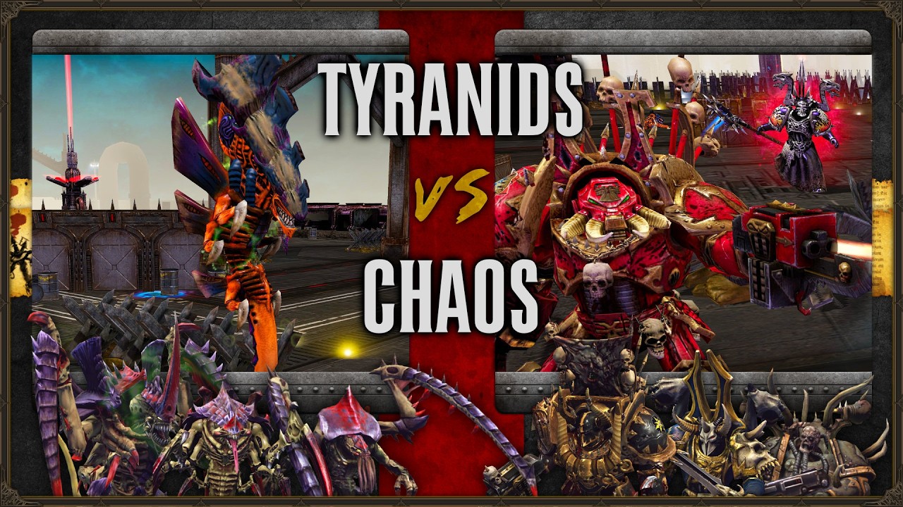 Warhammer 40,000: Dawn of War 2 - Faction Wars 2026 | Tyranids vs Chaos Space Marines