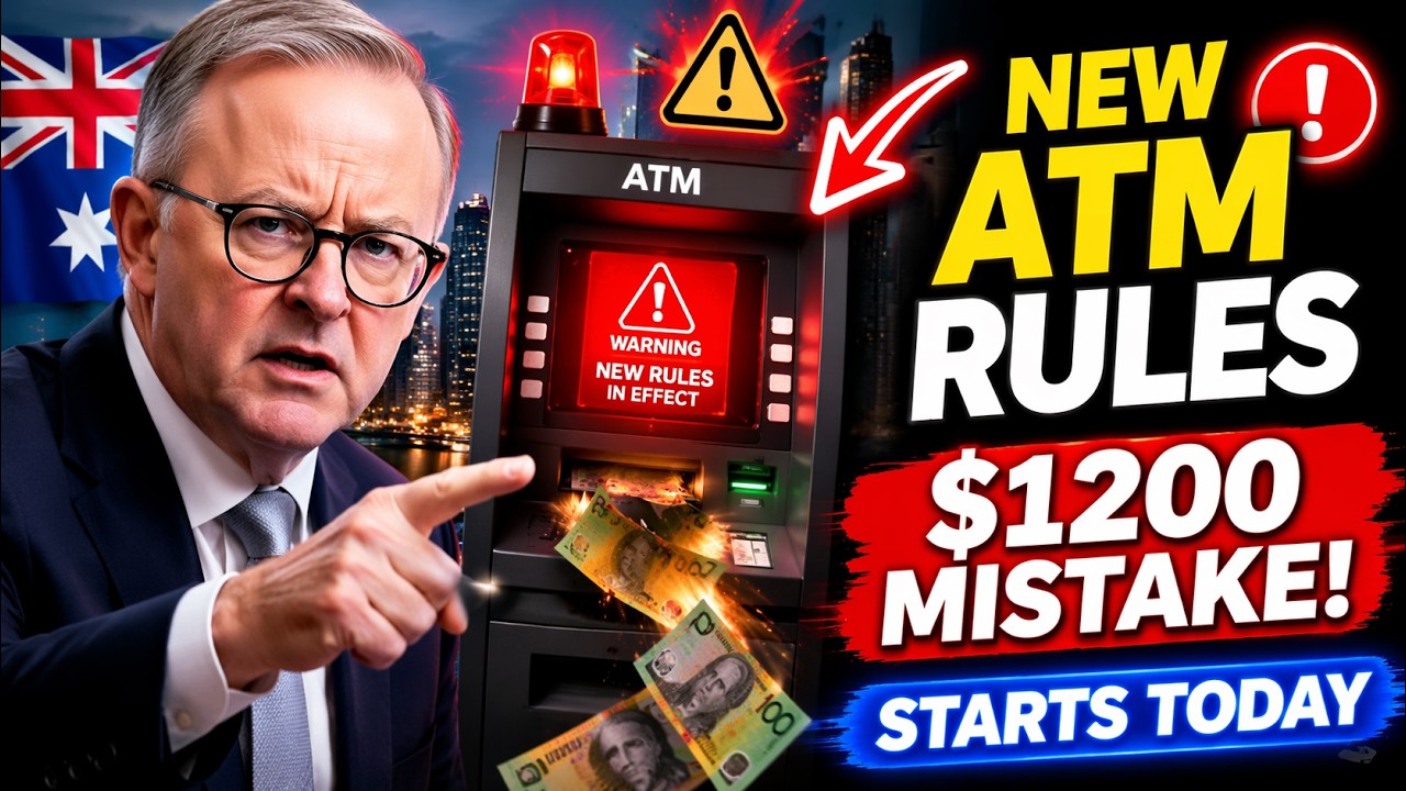 🚨 NEW ATM RULES in Australia &ndash; This Mistake Can Cost You $1,200!
