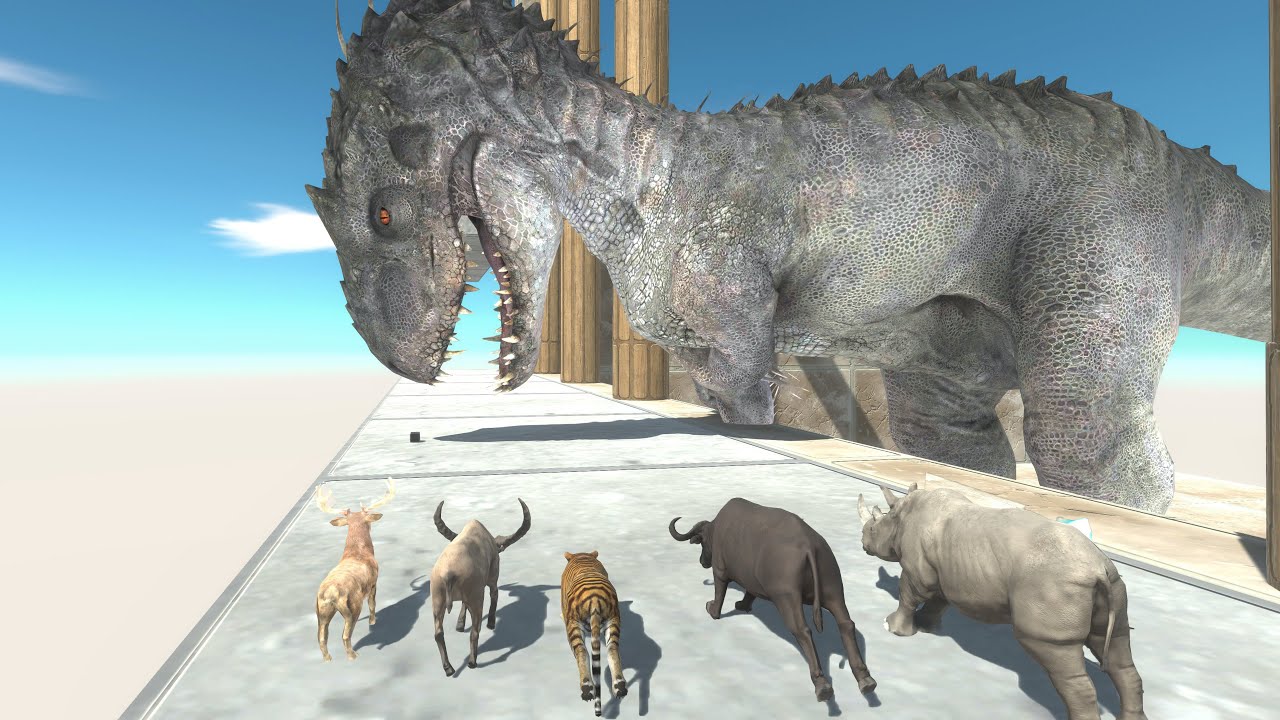 The Indominus Corridor — Can Carnivorous Dinosaurs or Modern Mammals Pass? | Simulation