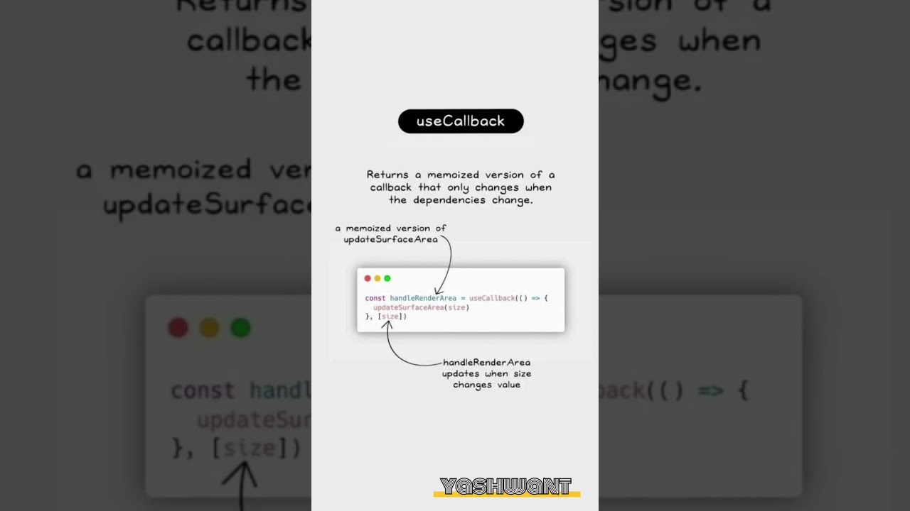 React `useCallback` Hook Explained! Improve Performance with Examples 
