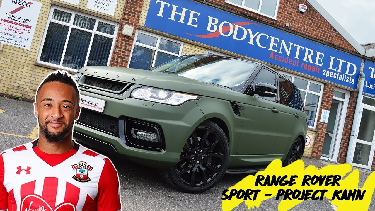 Nathan Redmond's Range Rover Sport Project Kahn Kit and Full Vehicle Wrap
