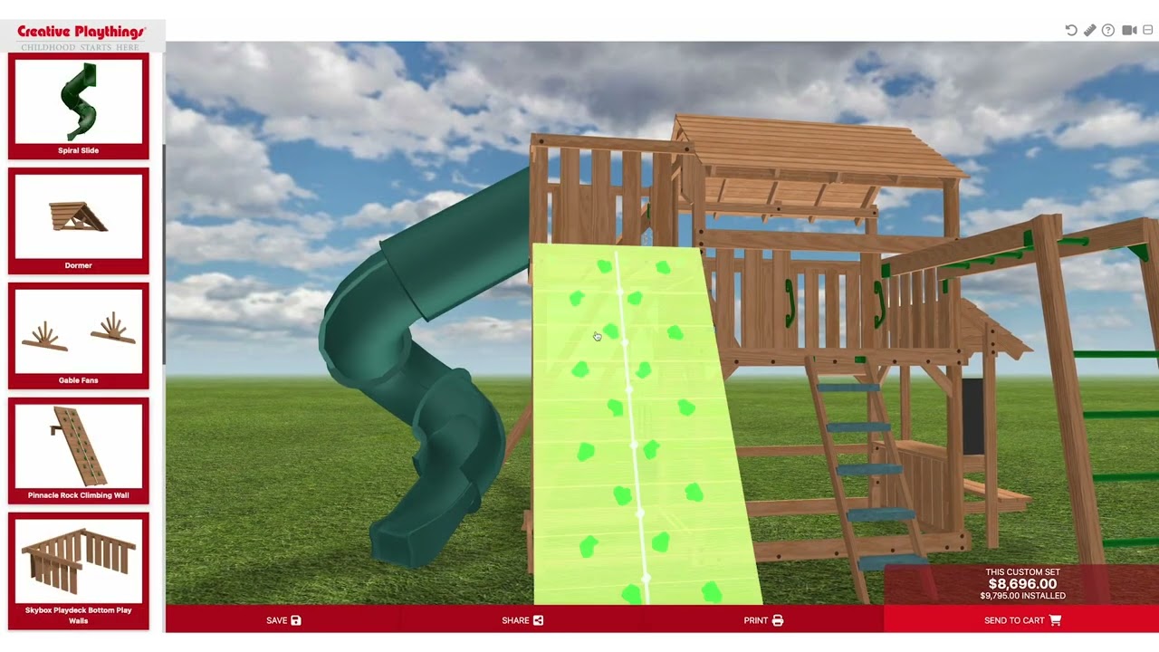 Creative Playthings 3-D Swing Set Configurator (30sec)