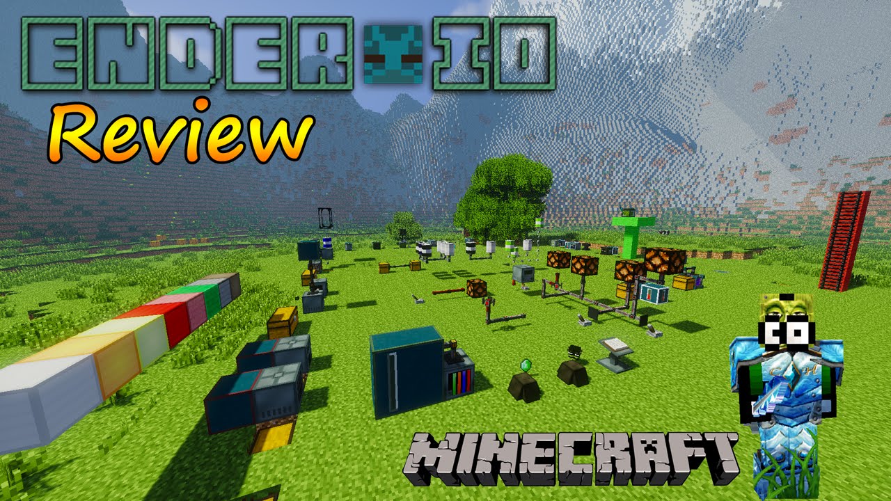 Minecraft 1.7.10 - Ender IO Mod Review / Español