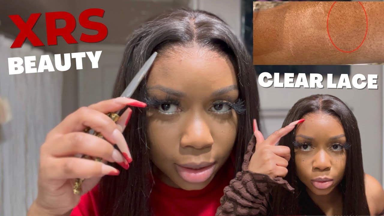 NEW Clear Lace | No Plucking or Bleaching | XRS BEAUTY HAIR
