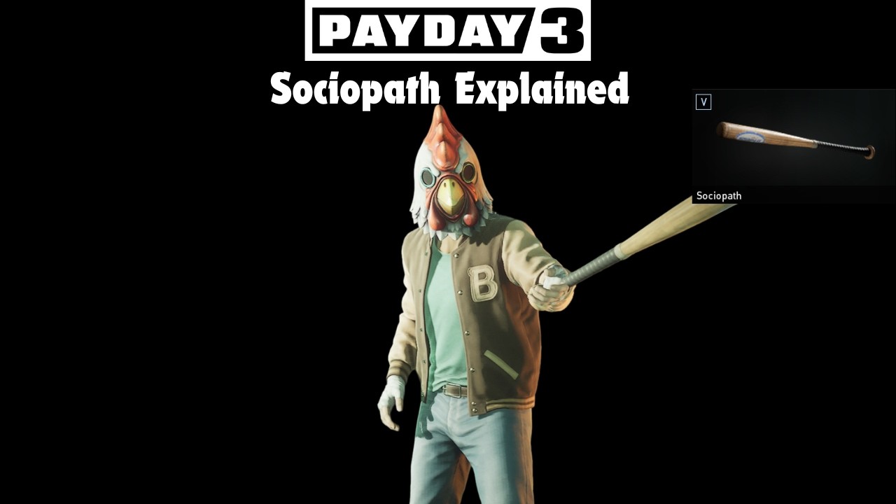 Объяснение роли социопата в Payday 3.