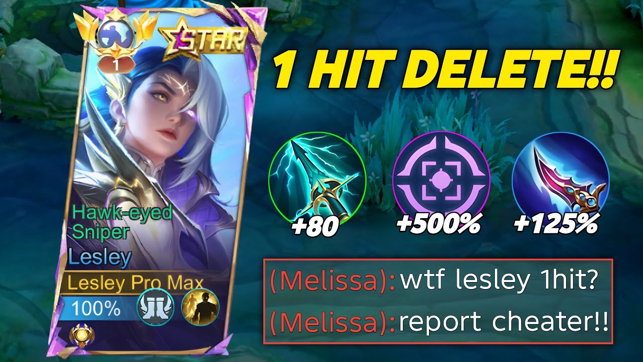 TOP 1 GLOBAL LESLEY BEST 1 HIT BUILD 2026! THIS BRUTAL INSANE BUILD IS TOTALLY BROKEN!!!