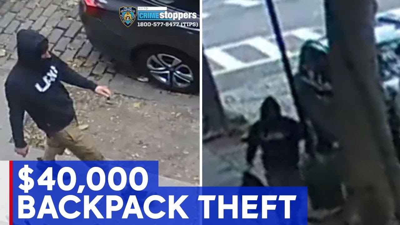 Thief breaks into car, steals backpack with $40K cash