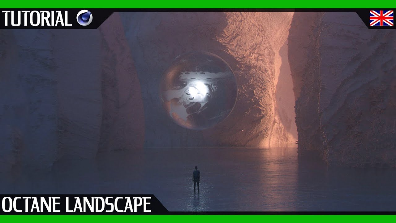 Cinema 4D Tutorial | 3D Landscape with Octane Displacement with Rhett Dashwood