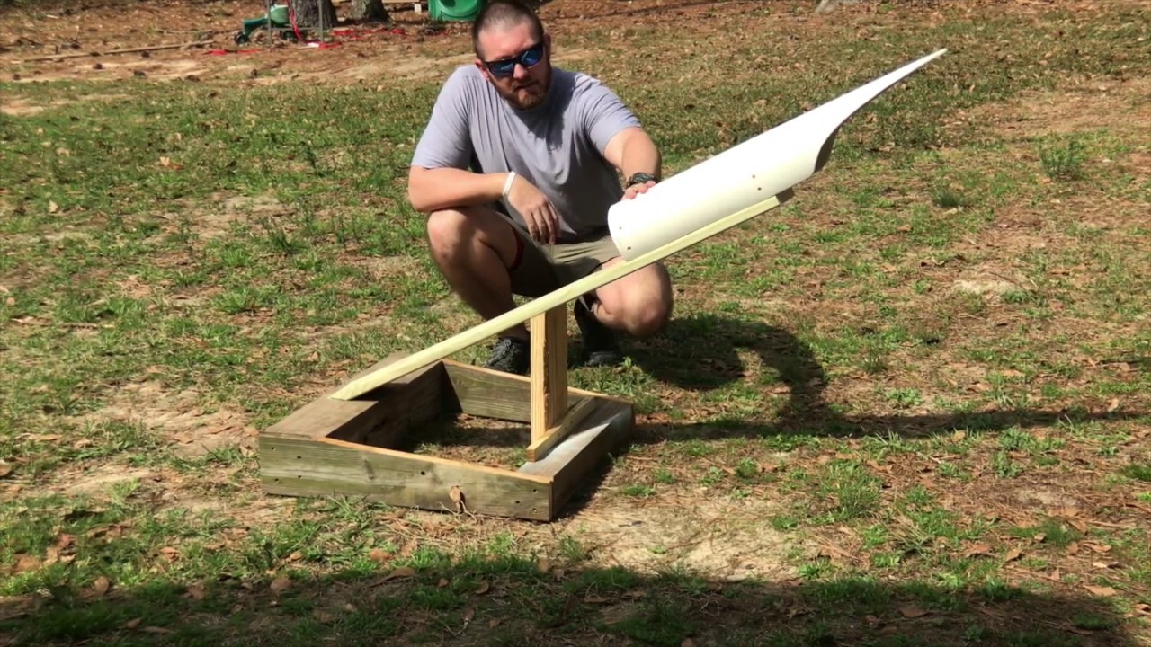 How to make a fleshing beam out of PVC pipe - DIY