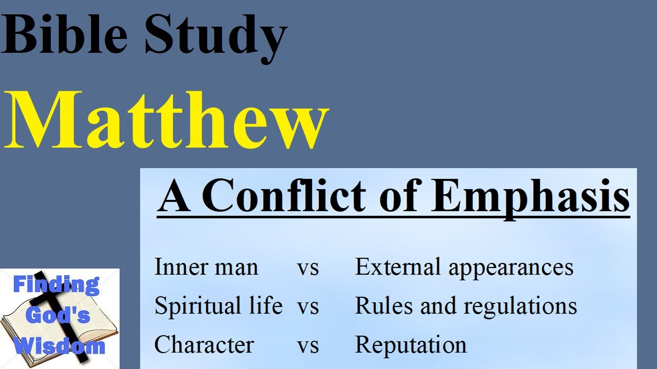 Matthew 23:31-39 - A Conflict of Emphasis