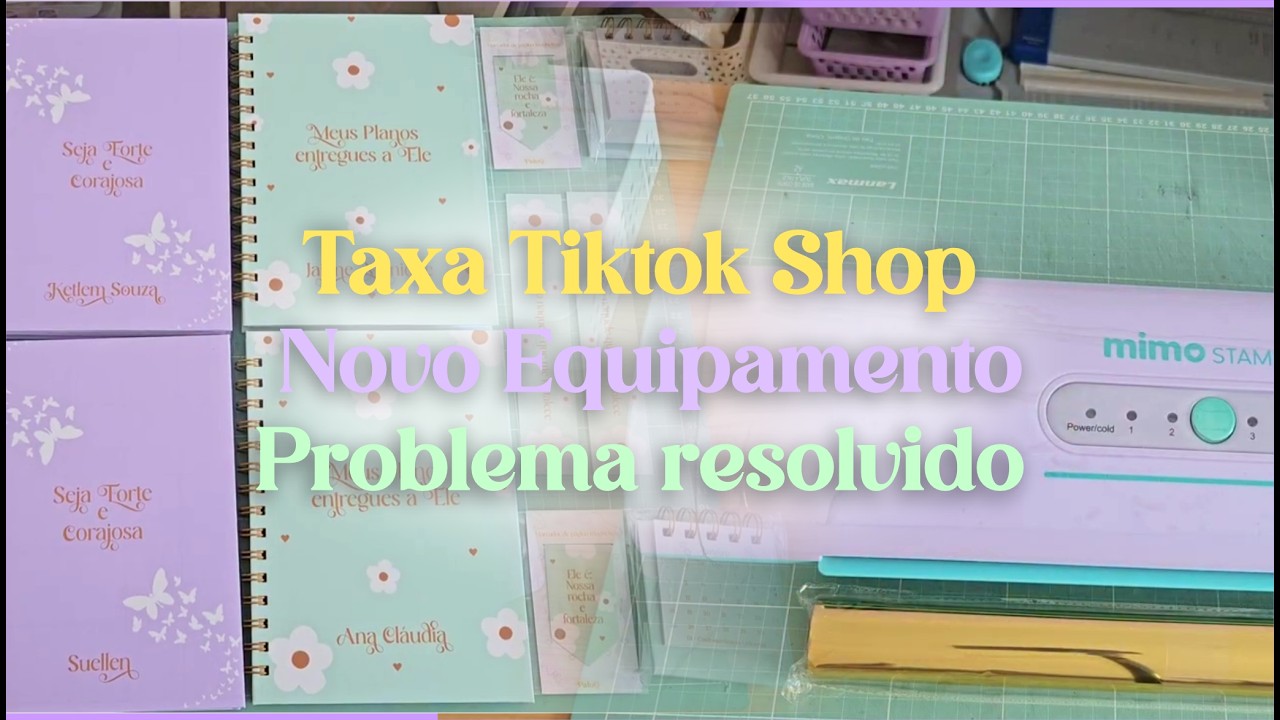 Chegou equipamento novo! Problema com transportadora resolvido / Está melhor vender no TikTok Shop