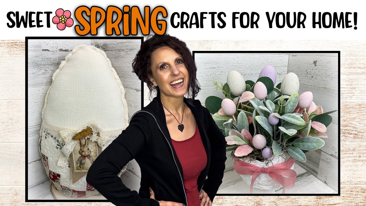 Transform Your Spring Decor With These All New Fabric, Wood and Floral Crafts! | DIY Spring Crafts