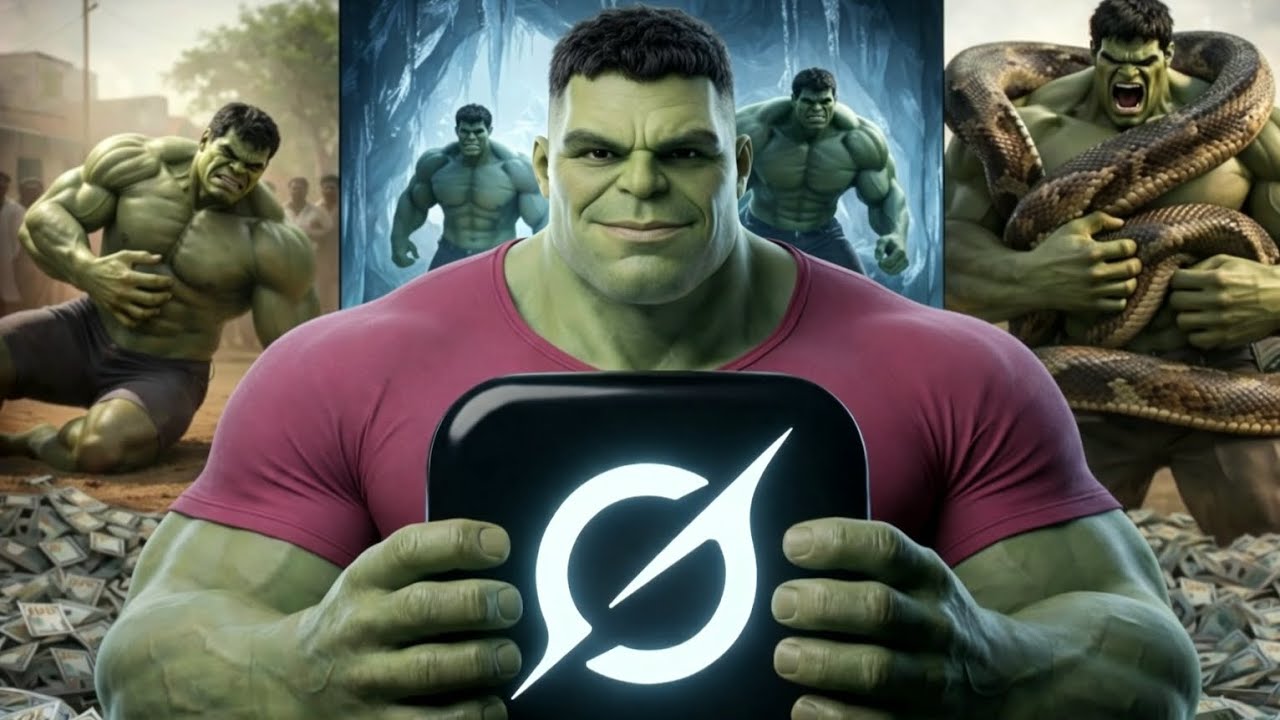 Grok AI Mobile Trick 🔥 Viral Hulk AI Video Kaise Banaye (Secret Prompt)