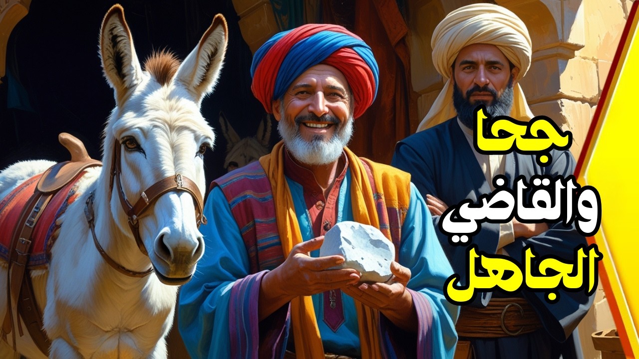 قصة جحا والقاضي الجاهل - ذكاء جحا - قصة مشوقة و مسلية أتمنى ان تنال إعجابكم