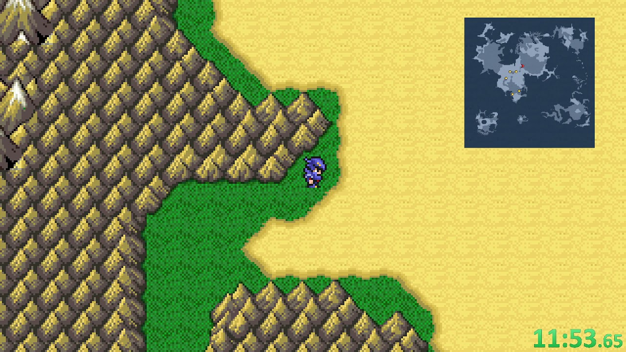 Final Fantasy IV Pixel Remaster Any% Speedrun - 3:45:00 [PB]