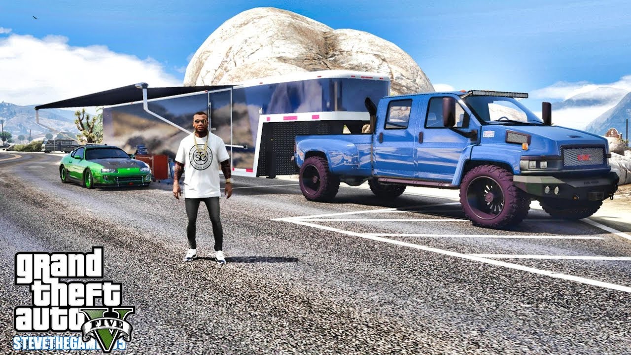 GTA 5 REAL LIFE MOD #671 - PICKING UP THE 5 SECOND SUPRA (GTA 5 REAL LIFE MODS)