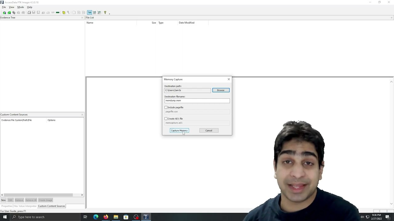 Easiest Way to Capture Memory and Disk Images For Digital Forensics