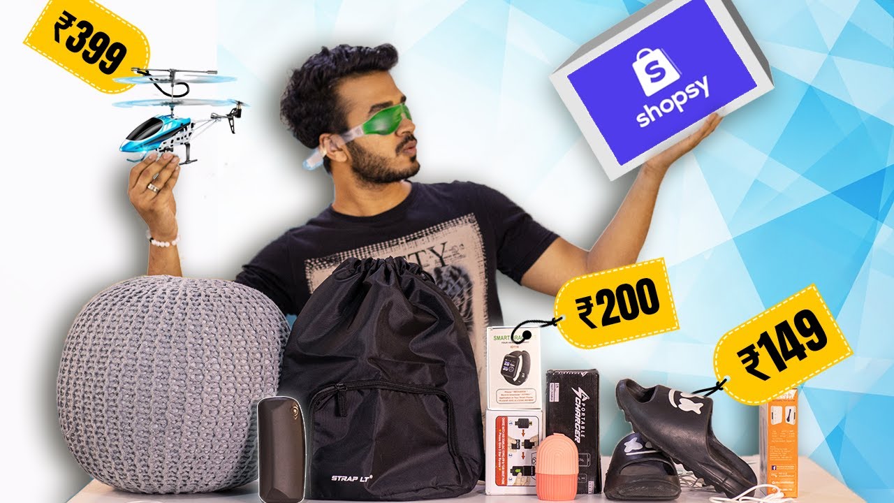 I Bought 12 Saste Products from Shopsy!