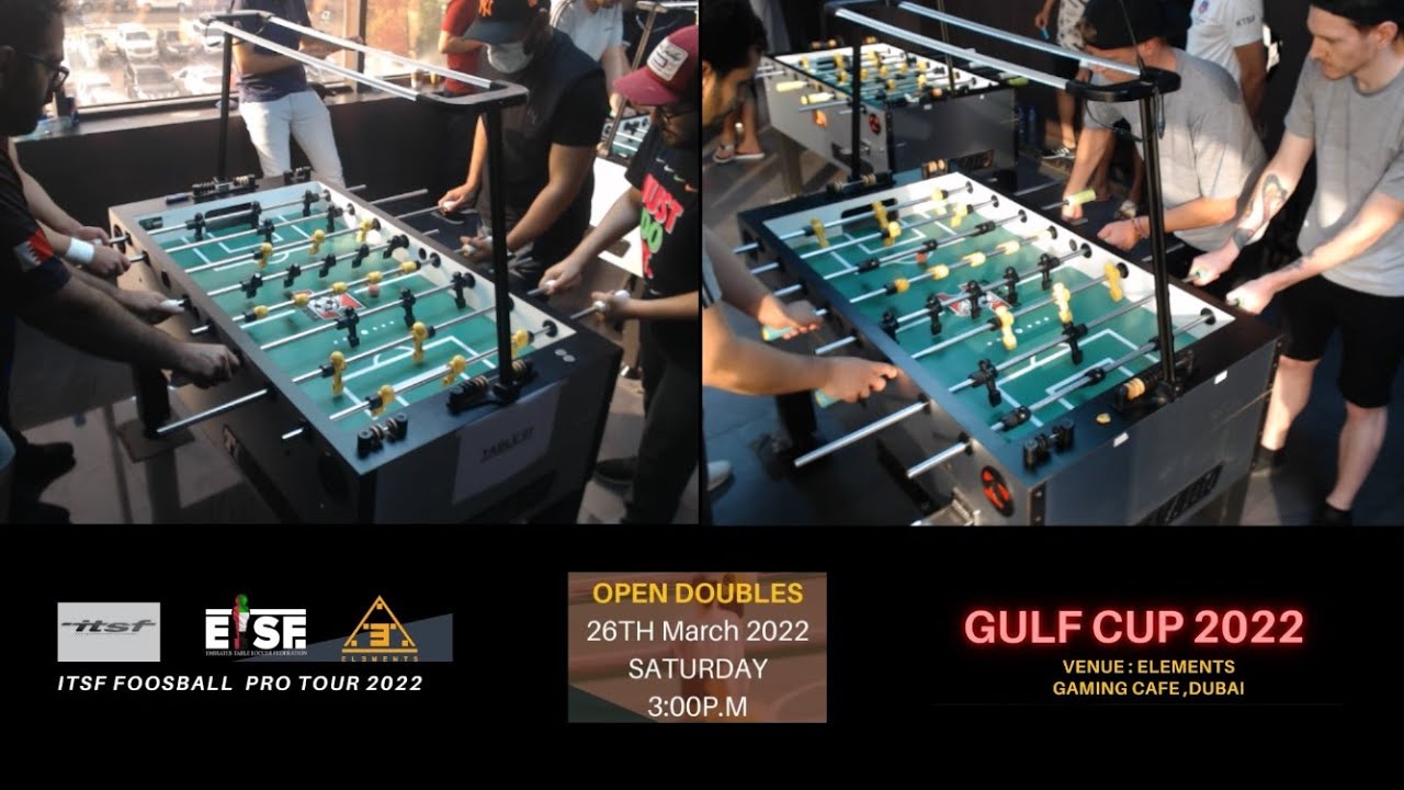 ITSF Foosball Tour 2022 (GULF CUP 2022 @ Elements Gaming Café Dubai)