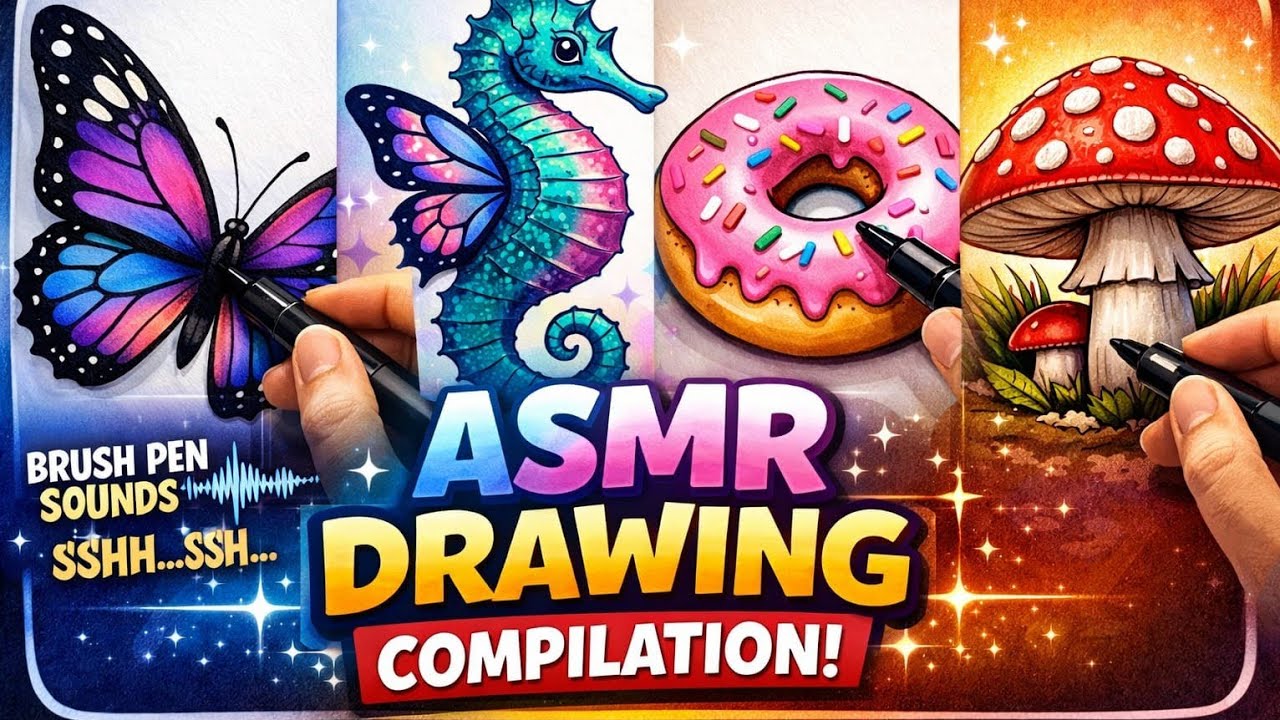 🤩😍 This asmr compilation | sleeping aid | oddly satisfying #asmr #asmrsounds #satisfying #trending 