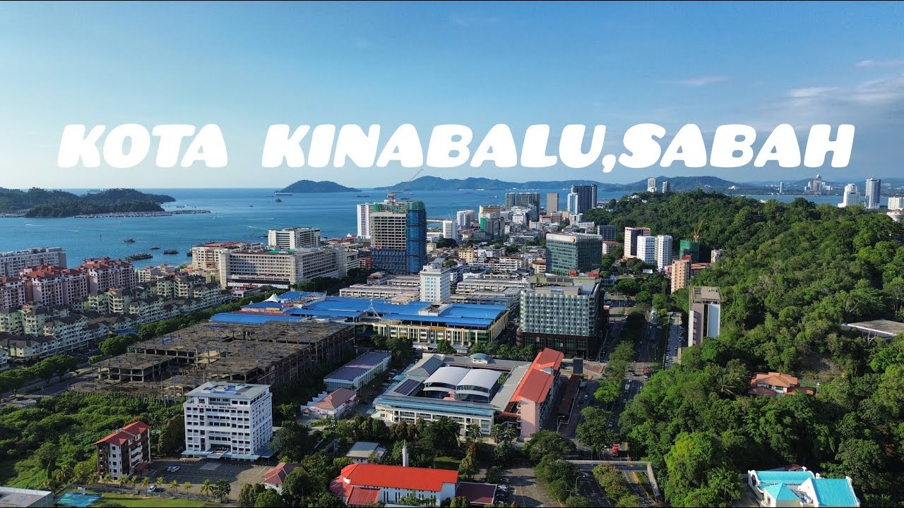 Kota Kinabalu Sabah , Drone View