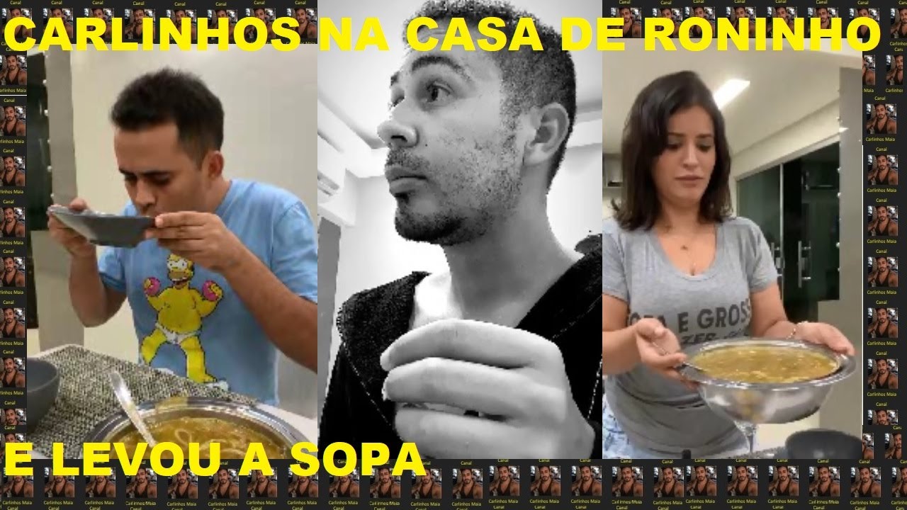 Carlinhos Maia Vaia Na Casa de Roninho e Leva Sopa