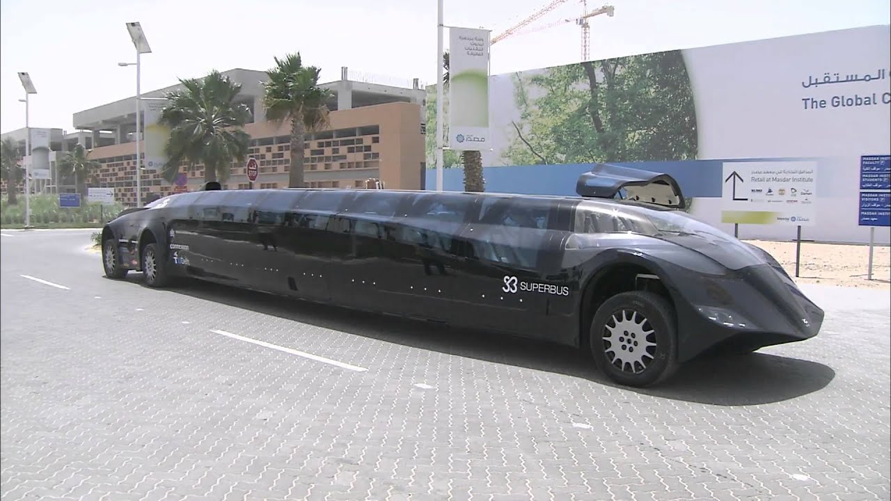 Superbus visits Masdar